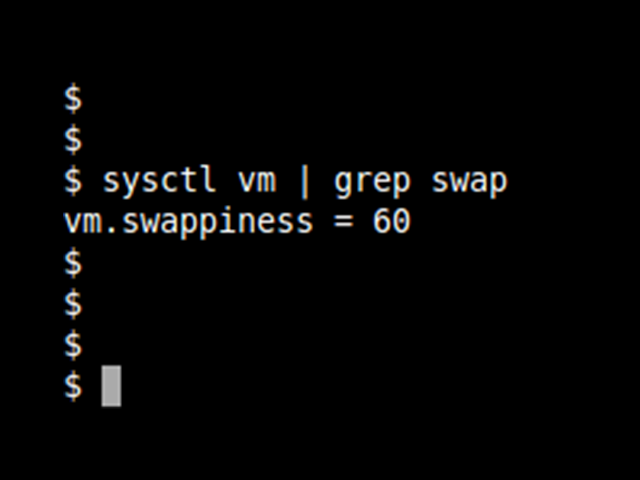 Linux et Swapiness