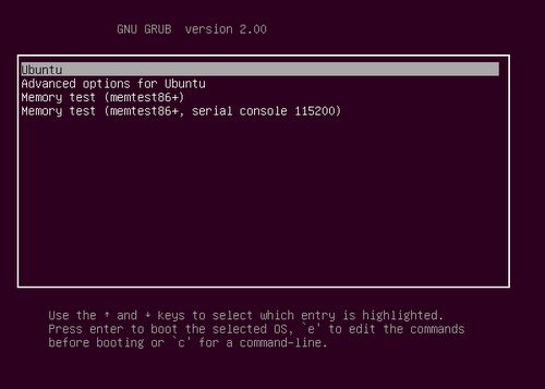 Ubuntu « You may need to re-run your boot loader[grub] »